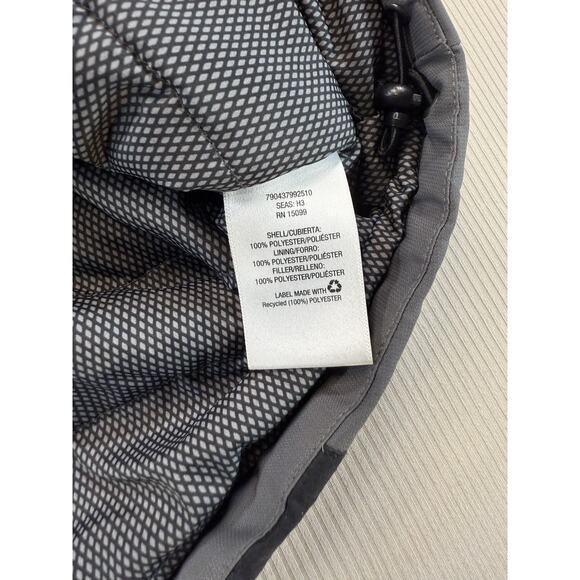 NordicTrack Men’s Gray Winter Ski Jacket Hooded Fleece Lined Size Medium - Picture 6 of 9